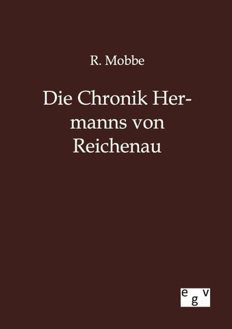 Die Chronik Hermanns von Reichenau