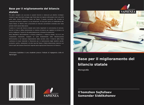 Base per il miglioramento del bilancio statale