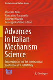Advances in Italian Mechanism Science