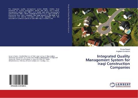 Integrated Quality Management System for Iraqi Construction Companies