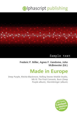 Made in Europe