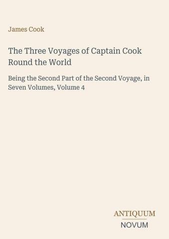 The Three Voyages of Captain Cook Round the World