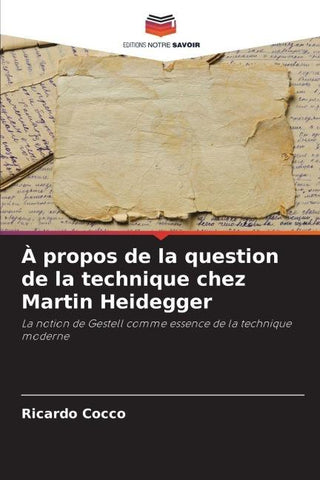 À propos de la question de la technique chez Martin Heidegger