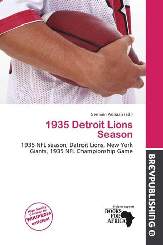 1935 Detroit Lions Season