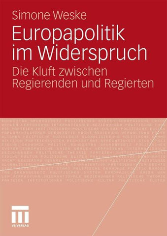 Europapolitik im Widerspruch