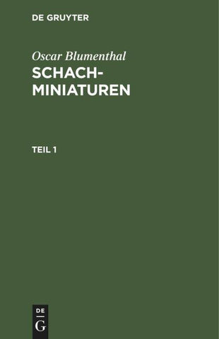 Schachminiaturen. Teil 1