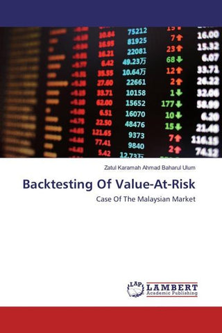 Backtesting Of Value-At-Risk