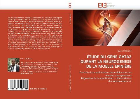 ÉTUDE DU GÈNE GATA2 DURANT LA NEUROGENESE DE LA MOELLE ÉPINIÈRE