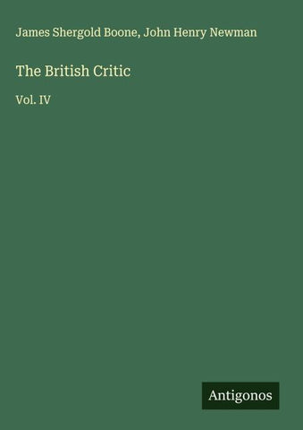 The British Critic