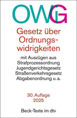 Gesetz über Ordnungswidrigkeiten