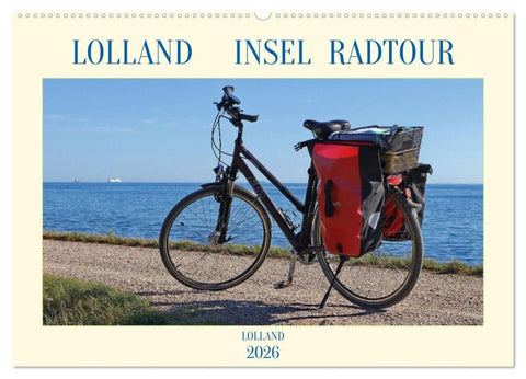 Lolland Insel Radtour = Projekt # 330 (Wandkalender 2026 DIN A2 quer), CALVENDO Monatskalender