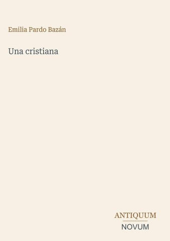 Una cristiana