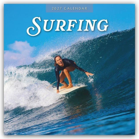 Surfing – Surfen 2027 – 16-Monatskalender