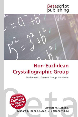 Non-Euclidean Crystallographic Group