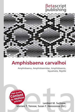 Amphisbaena carvalhoi