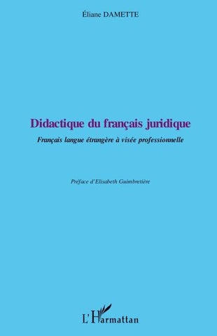 Didactique du français juridique
