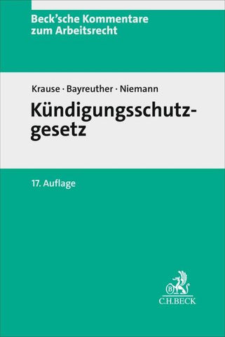 Kündigungsschutzgesetz. KSchG