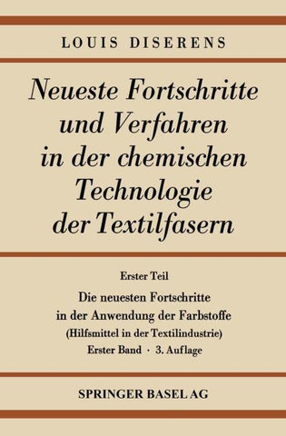 Erster Teil: Die neuesten Fortschritte in der Anwendung der Farbstoffe