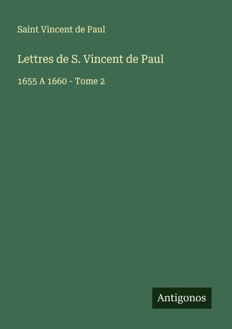 Lettres de S. Vincent de Paul