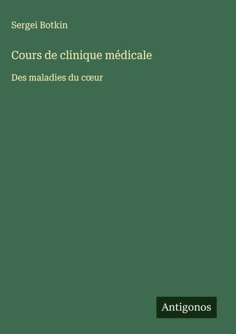Cours de clinique médicale