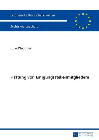 Haftung von Einigungsstellenmitgliedern