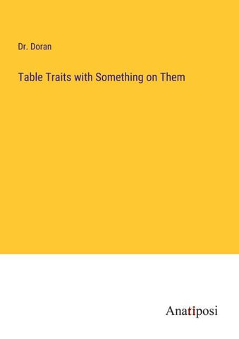 Table Traits with Something on Them