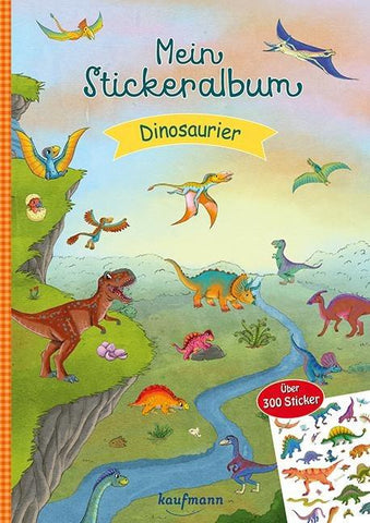 Mein Stickeralbum Dinosaurier