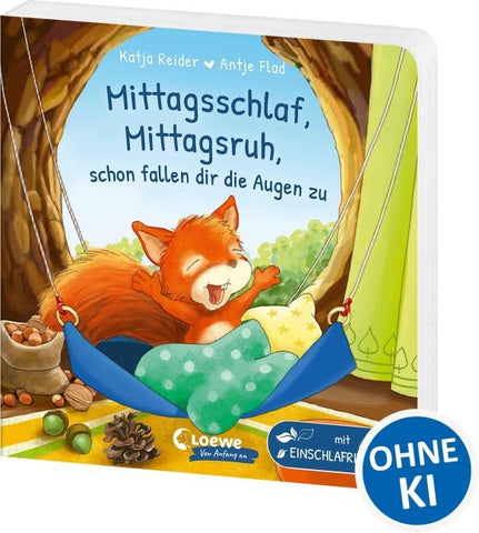 Mittagsschlaf, Mittagsruh, schon fallen dir die Augen zu