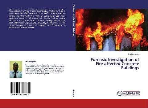 Forensic Investigation of Fire-affected Concrete Buildings