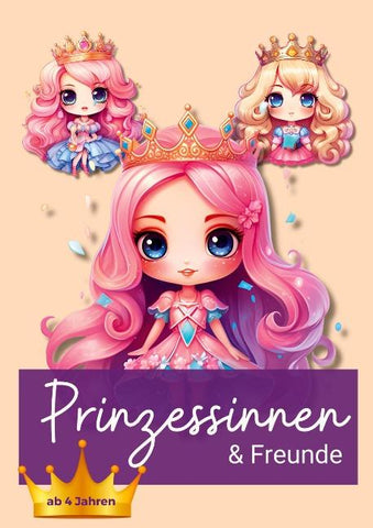 Malbuch Prinzessin & Freunde