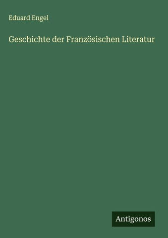 Geschichte der Französischen Literatur