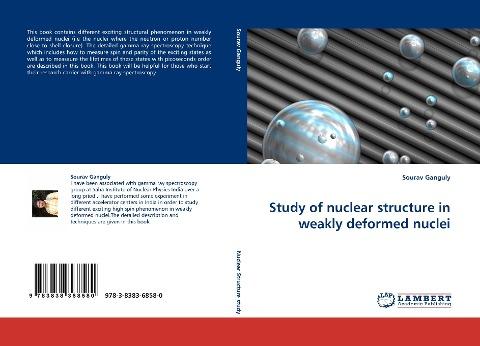 Study of nuclear structure in weakly deformed nuclei