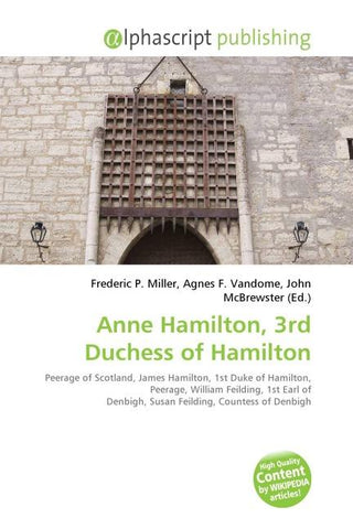 Anne Hamilton, 3rd Duchess of Hamilton