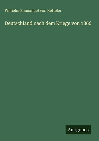 Deutschland nach dem Kriege von 1866