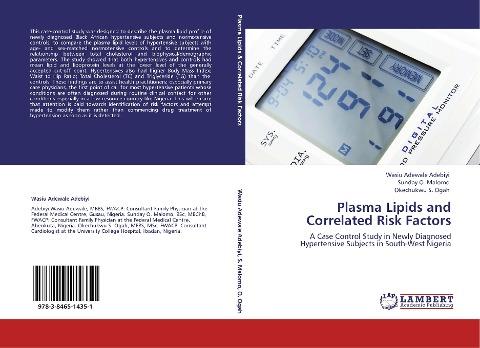 Plasma Lipids and Correlated Risk Factors