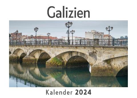 Galizien (Wandkalender 2024, Kalender DIN A4 quer, Monatskalender im Querformat mit Kalendarium, Das perfekte Geschenk)