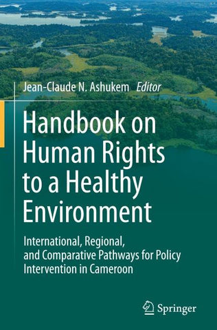 Handbook on Human Rights to a Healthy Environment