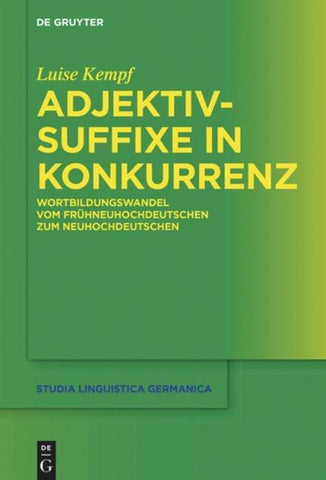 Adjektivsuffixe in Konkurrenz