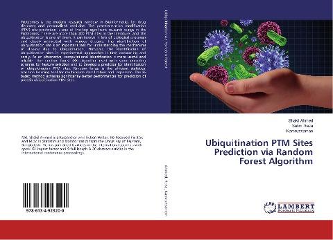 Ubiquitination PTM Sites Prediction via Random Forest Algorithm