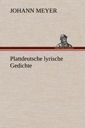 Plattdeutsche lyrische Gedichte