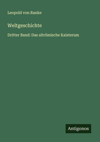 Weltgeschichte