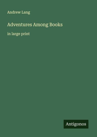 Adventures Among Books