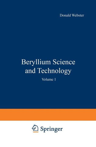 Beryllium Science and Technology