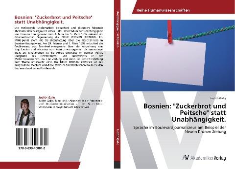Bosnien: "Zuckerbrot und Peitsche" statt Unabhängigkeit.