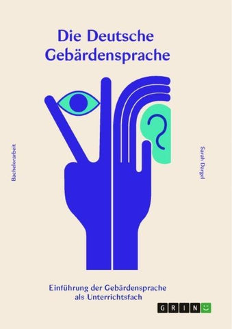 Die deutsche Gebärdensprache