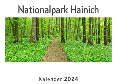 Nationalpark Hainich (Wandkalender 2024, Kalender DIN A4 quer, Monatskalender im Querformat mit Kalendarium, Das perfekte Geschenk)