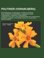 Politiker (Vorarlberg)