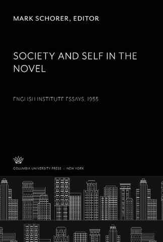 Society and Self in the Novel