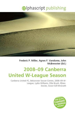 2008-09 Canberra United W-League Season