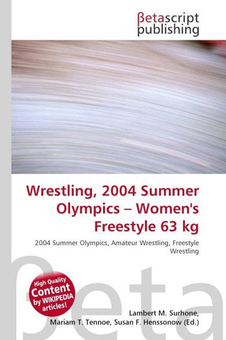 Wrestling, 2004 Summer Olympics - Women's Freestyle 63 kg